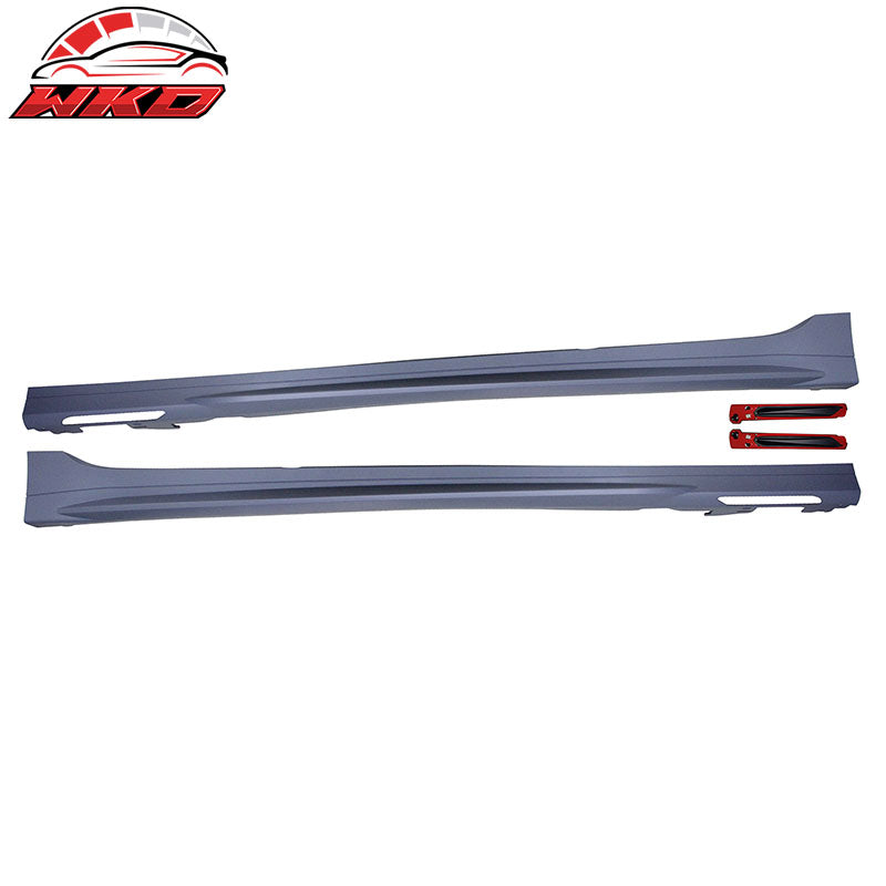 Fits 19-22 BMW G20 M340 Front/Rear Bumpers + M3 Style Side Skirt W/Ambient Light