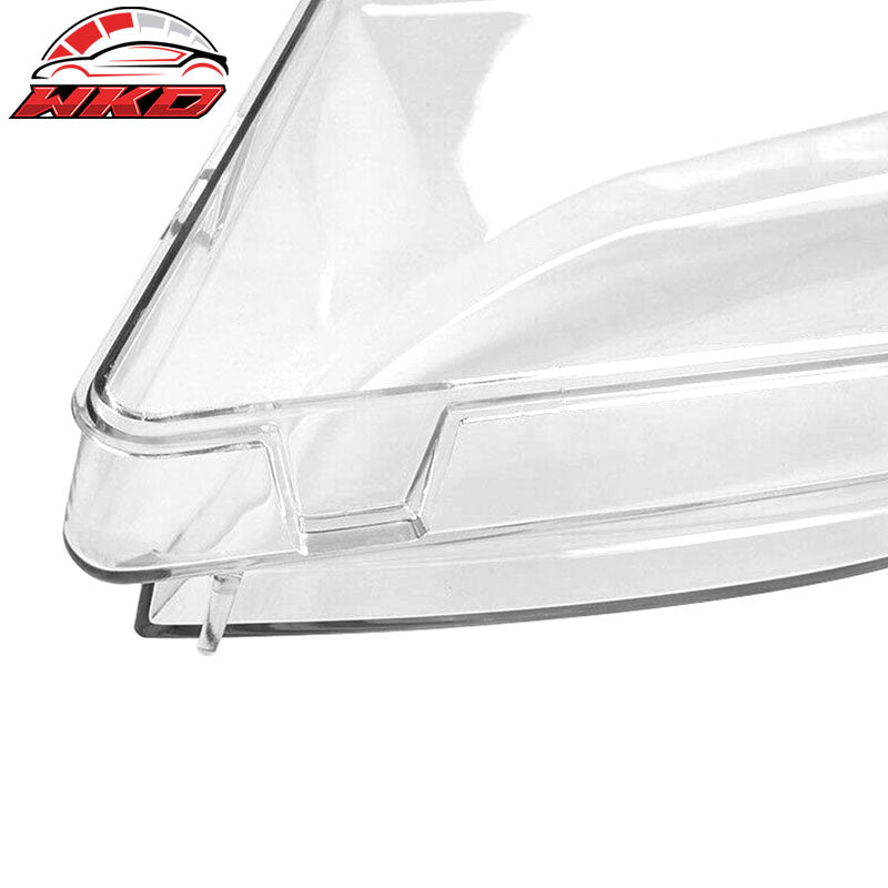 Fits 02-05 BMW E46 3-series 4Dr Clear Head Lights Headlamp Lense Cover