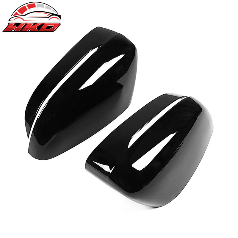 Fits 19-25 BMW G20 3 Series/21-24 G42 Side Mirror Cap Rearview Cover Gloss Black