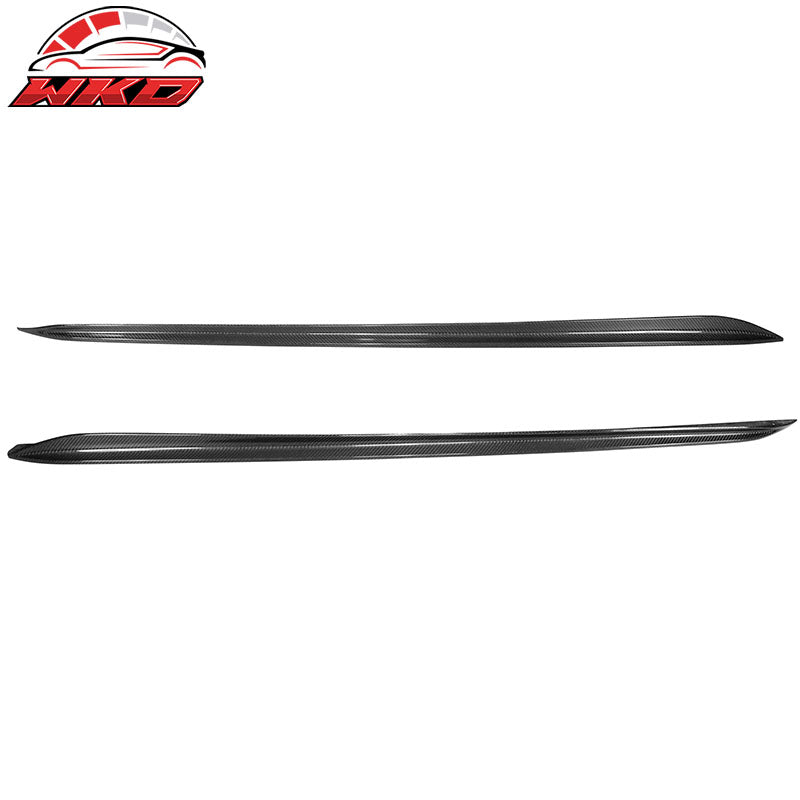 Fits 19-26 BMW G20 3 Series M Sport Carbon Fiber Side Skirts M-Performance Style