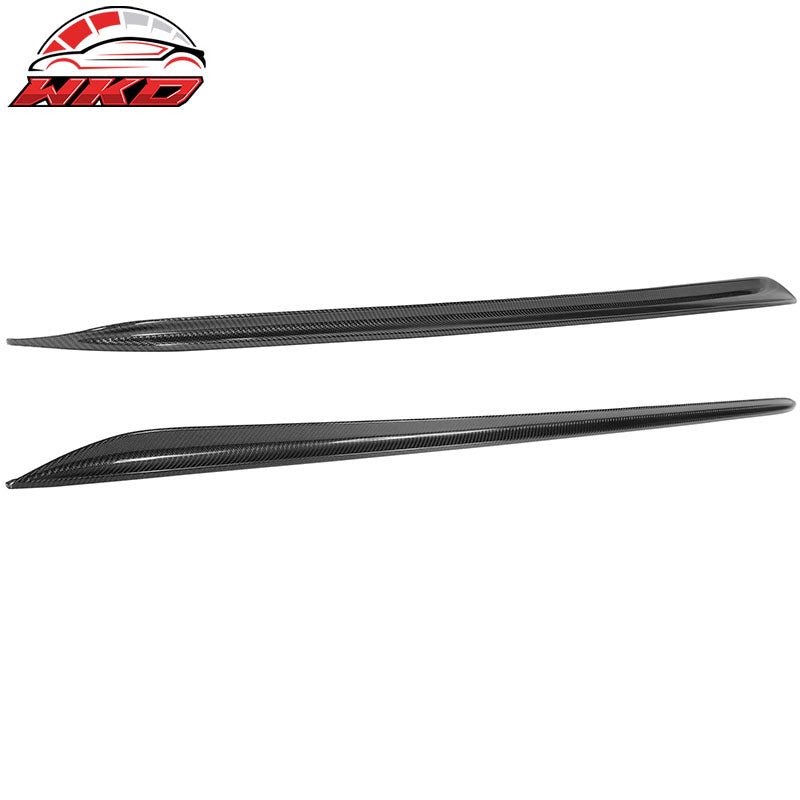 Fits 19-26 BMW G20 3 Series M Sport Carbon Fiber Side Skirts M-Performance Style