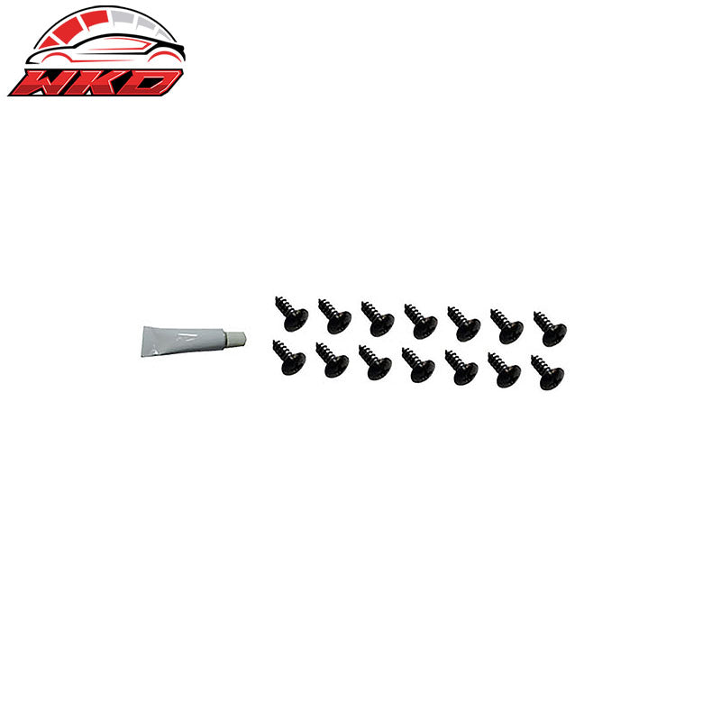 Fits 21-27 BMW 4-Series G22 G23 2Dr Front + Rear Bumper Cover + 4PCS Side Skirts