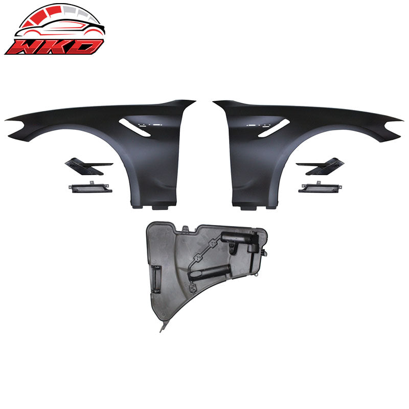 Fits 17-20 G30 to M5 Style Conversion Kit Front Rear Bumpers Fenders Side Ext.