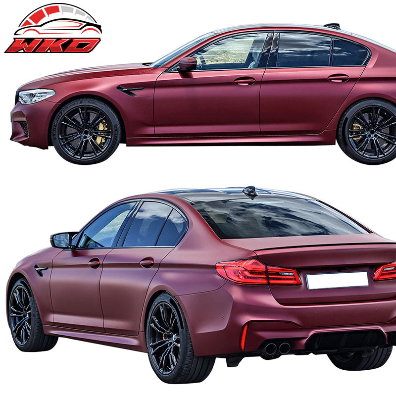 Fits 17-20 G30 to M5 Style Conversion Kit Front Rear Bumpers Fender Side Ext.
