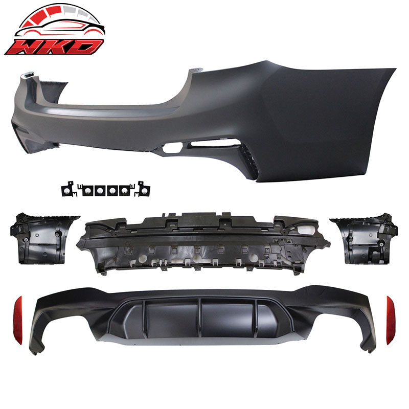 Fits 17-20 BMW G30 to M5 Style Conversion Kit Front Rear Bumpers Fender Side Ext