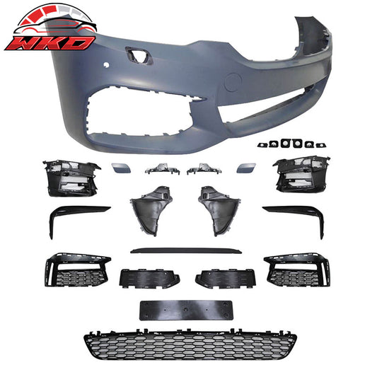 Wholesale 17-20 BMW G30 5 Series Front Bumper Cover W/MP Style Bumper Lip & Grille PP
