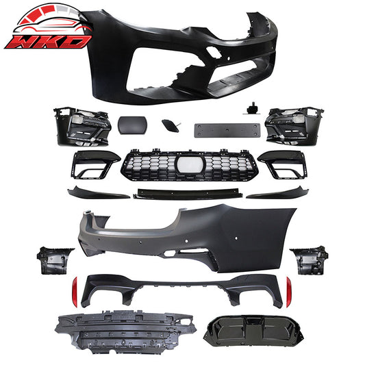 Wholesale 17-20 BMW G30 G31 5-Series CS Style Front+ Rear Bumper Cover Conversion Set