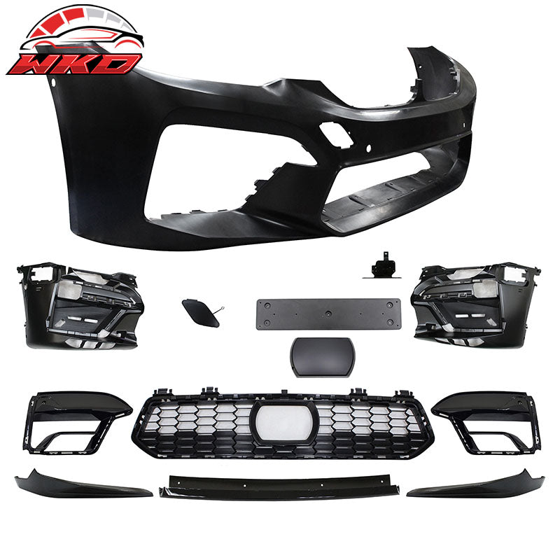 Fits 17-20 BMW G30 G31 5-Series CS Style Front+ Rear Bumper Cover Conversion Set