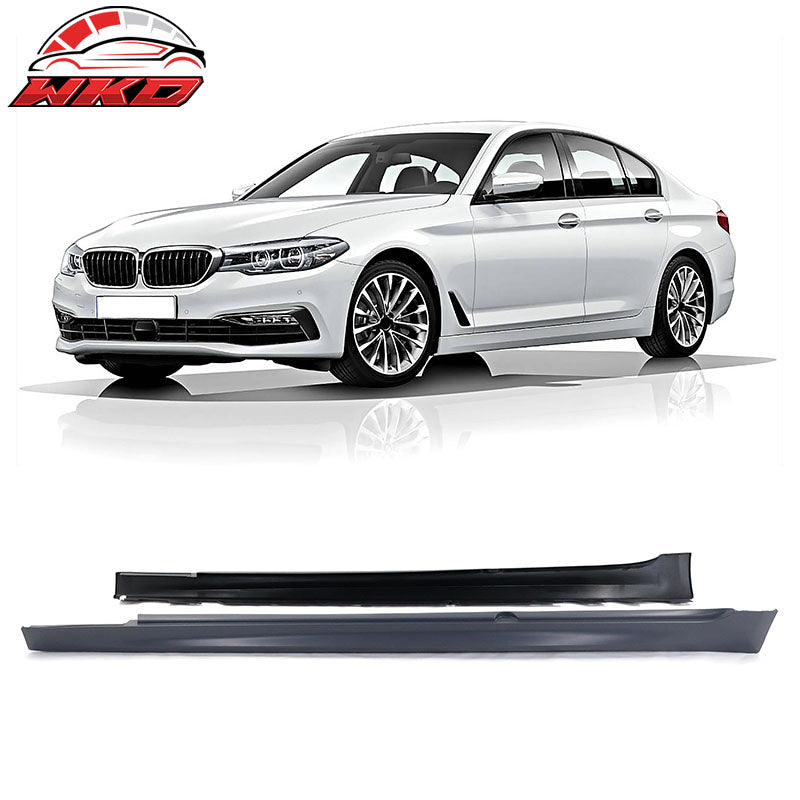 Fits 21-23 BMW G30 M Sport M-Tech Style Front Rear Side Bumper Kit Type 2 Lip