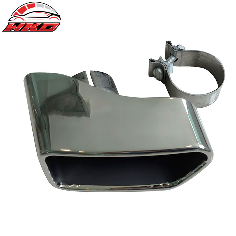 Fits 11-16 BMW F10 F11 F18 5 Series 2PCS Exhaust Muffler Tips Stainless Steel