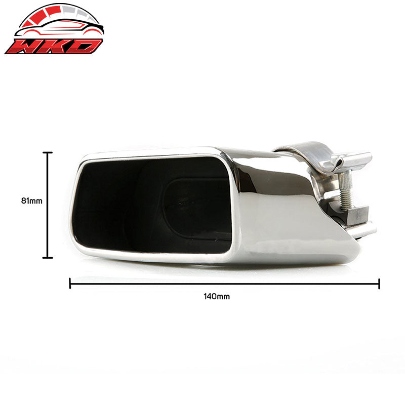 Fits 11-16 BMW F10 F11 F18 5 Series 2PCS Exhaust Muffler Tips Stainless Steel