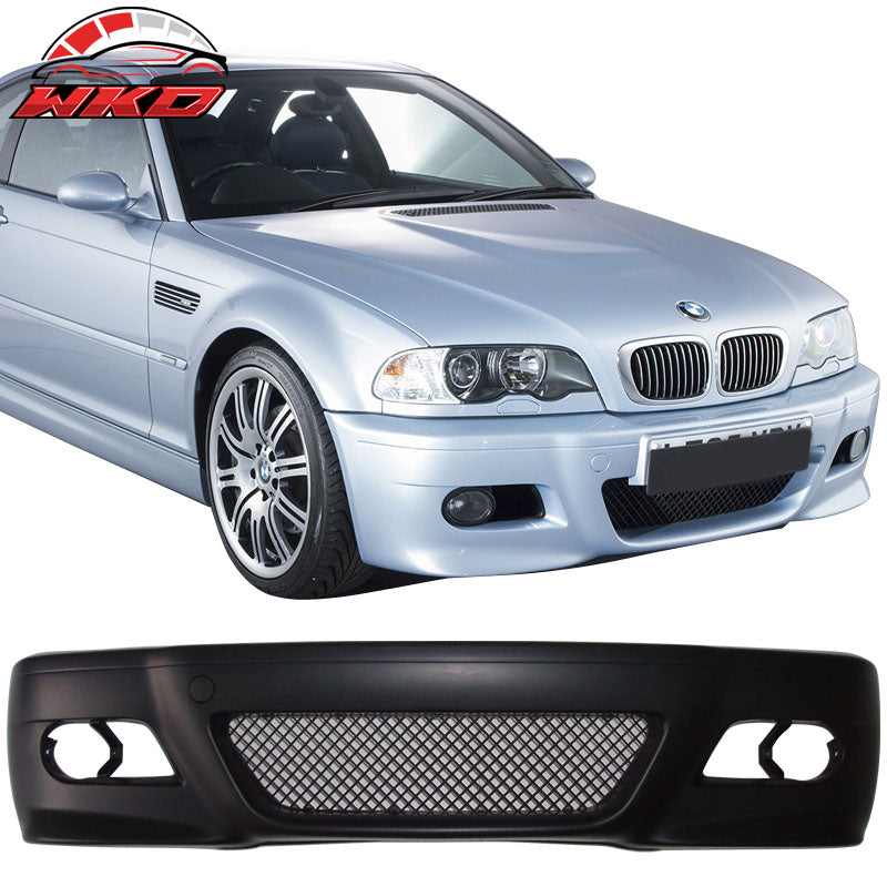 Wholesale 99-06 BMW E46 3 Series 2Dr M3 PP Front Bumper + Fog Light Cover + Fog Lamp