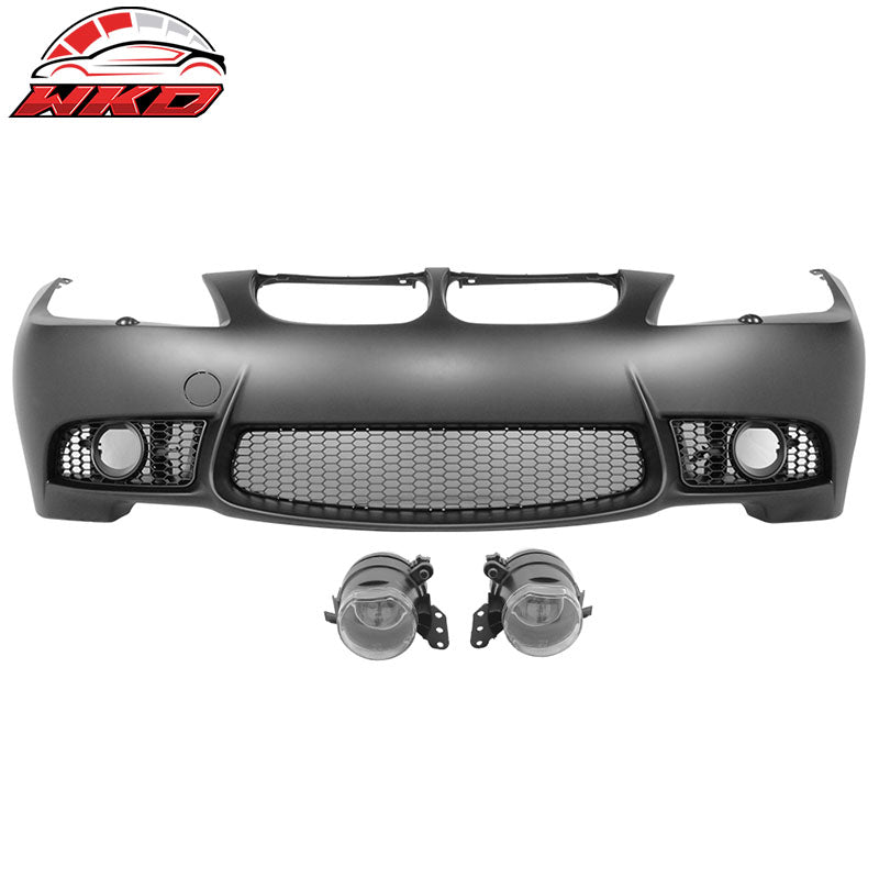 Wholesale 09-11 BMW E90 3-Series M3 Style PP Front Bumper Cover + 2PCS Fog lights