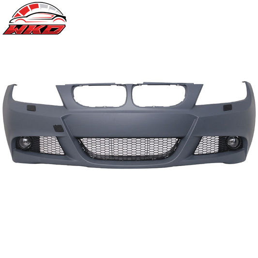 Wholesale 09-11 E90 LCI M-T Msport Front Bumper Cover Replacement+Fog Lights Pair