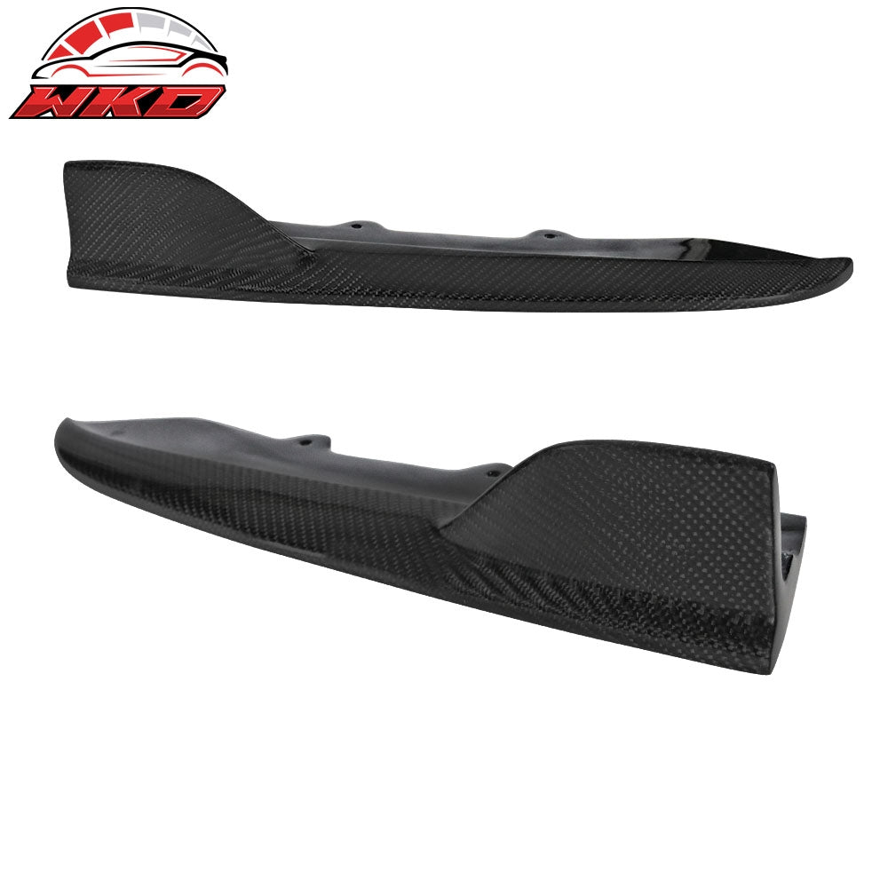 Wholesale 12-18 BMW F30 M-tech FD Style Rear Bumper Lip Side Apron Matte Carbon Fiber