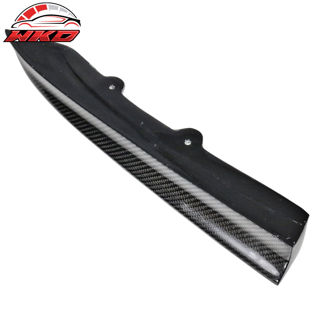 Fits 12-18 BMW F30 M Sport PSM Style Rear Bumper Apron Matte Carbon Fiber 2PC