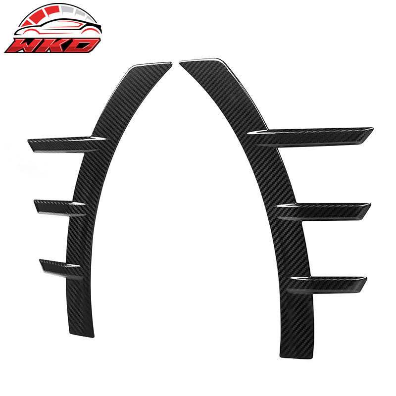 Fits 23-26 BMW G87 M2 Front Rear Side Spats M Performance Style Dry Carbon Fiber