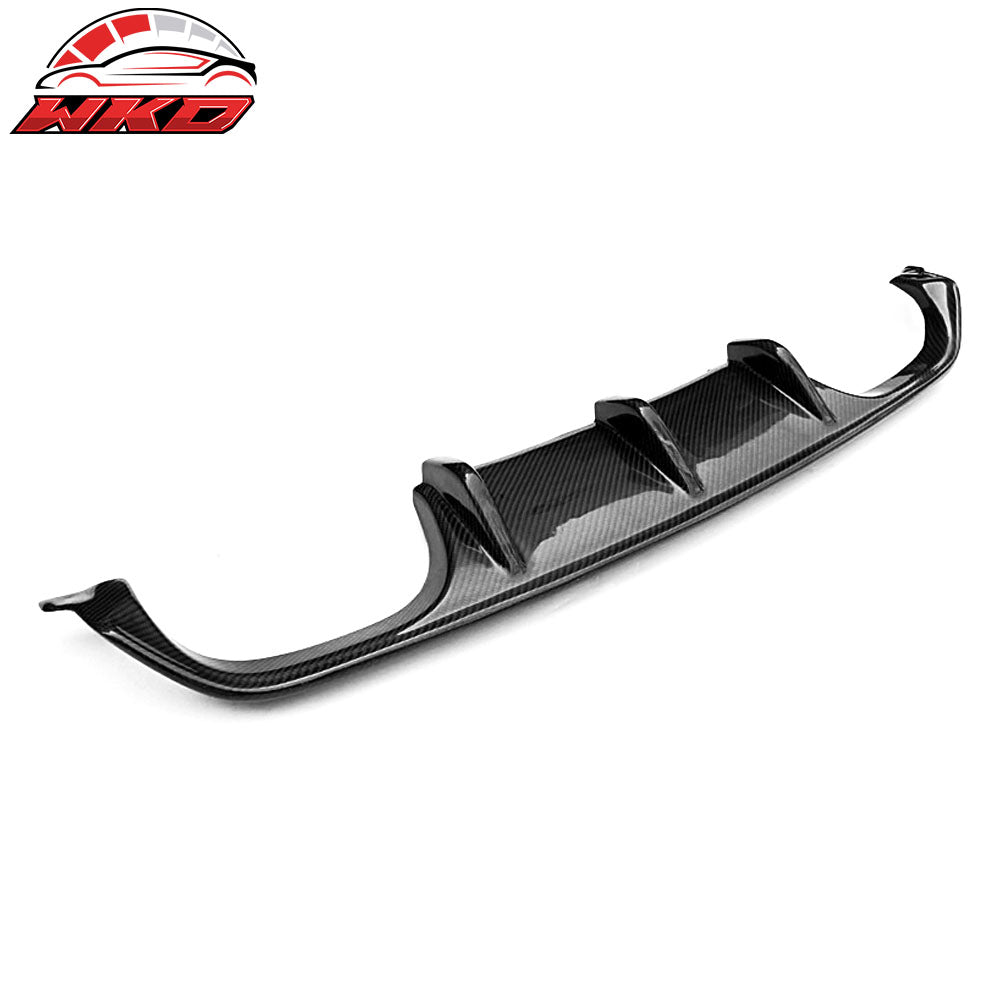 Fits 15-20 BMW F80 M3 F82 F83 M4 Carbon Fiber Rear Bumper Diffuser MP Style