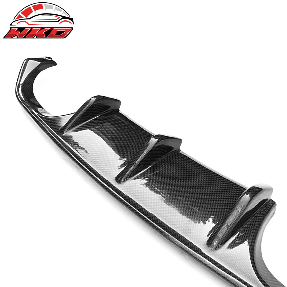 Fits 15-20 BMW F80 M3 F82 F83 M4 Carbon Fiber Rear Bumper Diffuser MP Style