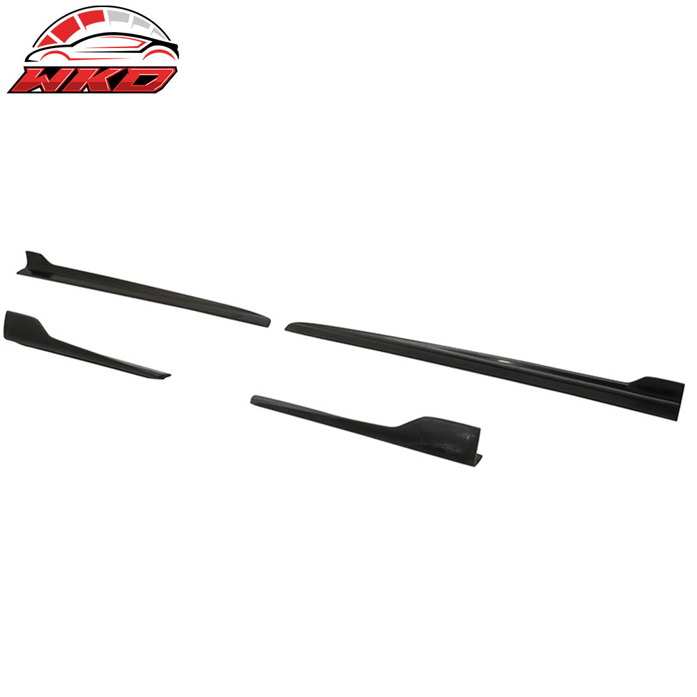 Fits BMW E36 E46 E92 E60 F10 F30 F22 4PCS Side Skirts Extension Rocker Panels PP