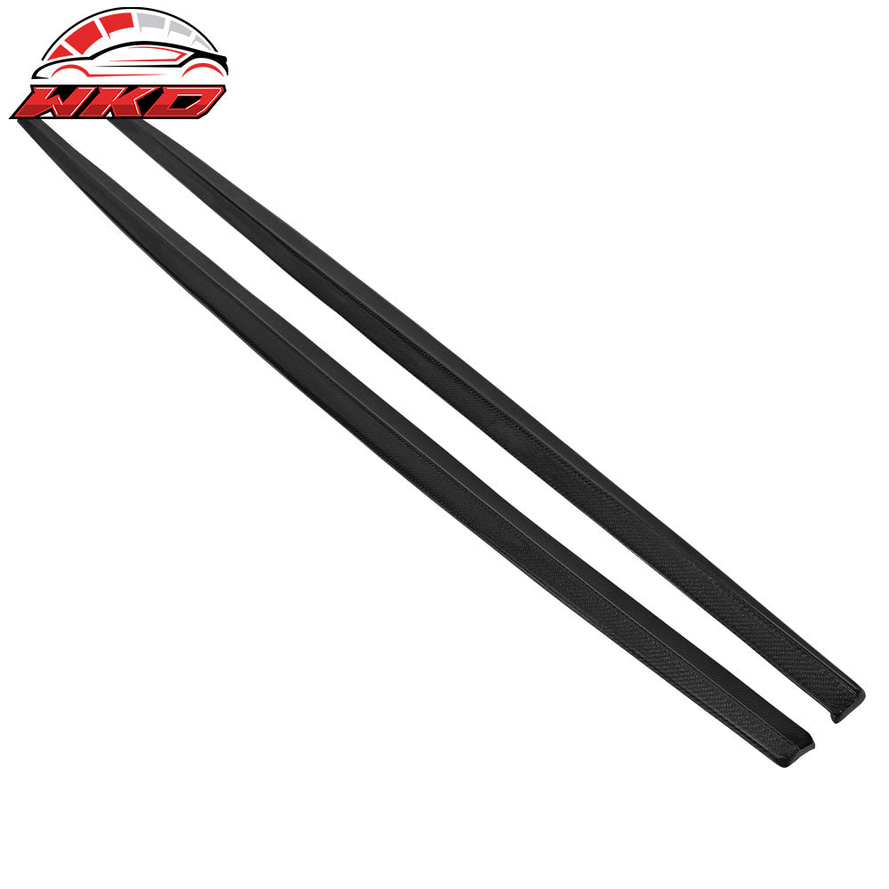 Wholesale 11-16 BMW F10 Mtech MP Style Side Skirts Extension - Matte Carbon Fiber