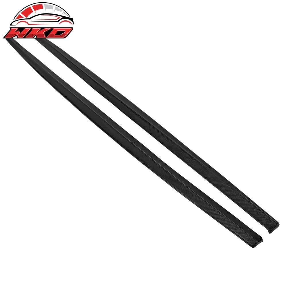Wholesale 11-16 BMW F10 Mtech MP Style Side Skirts Extension - Matte Carbon Fiber