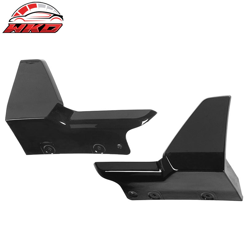 Fits 19-23 BMW G05 X5 M Sport Rear Splitter Apron+Rear Diffuser Gloss Black