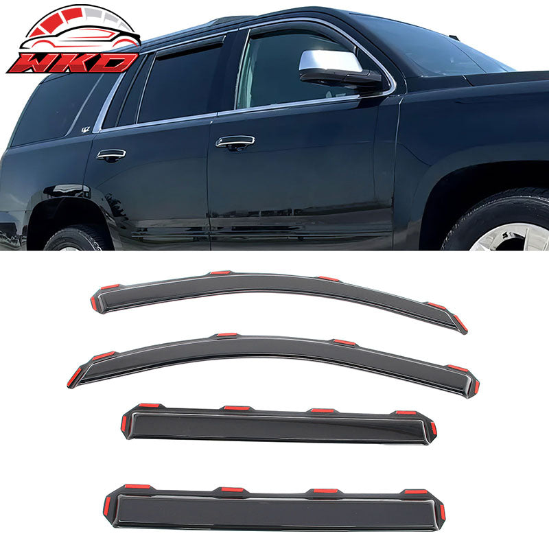 Wholesale 15-20 Cadillac Escalade Chevrolet Tahoe GMC Yukon Window Visors In-Channel