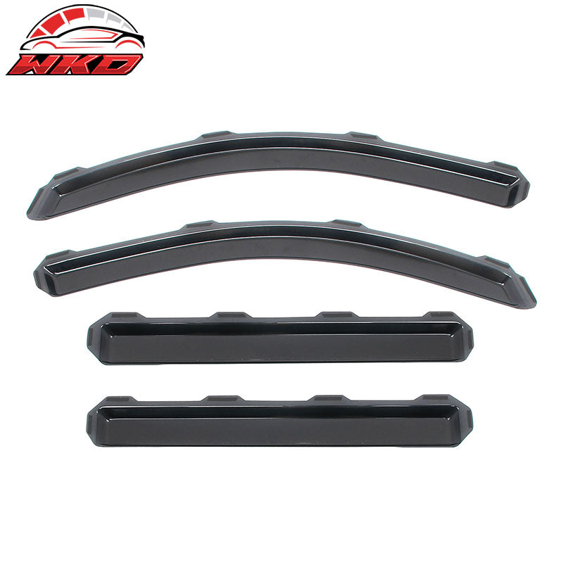 Fits 15-20 Cadillac Escalade Chevrolet Tahoe GMC Yukon Window Visors In-Channel