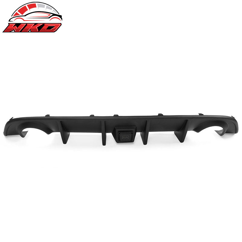Fits 15-23 Charger SRT Rear Diffuser V2 Side Valance Lip W/ Smoke LED Brake Lamp