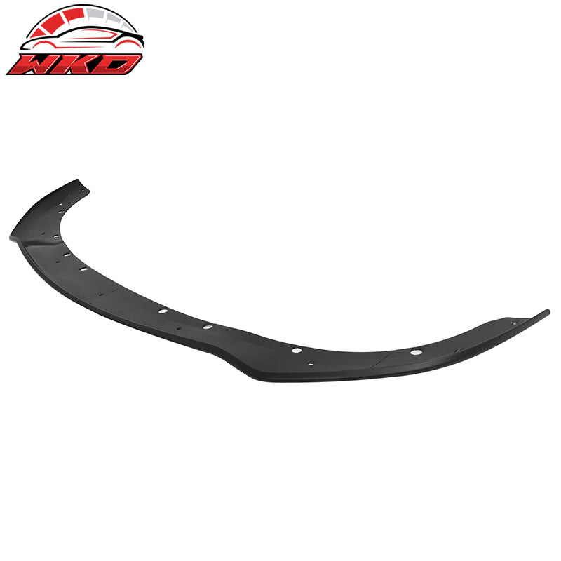 Fits 15-23 Charger SRT Upper Lower Grille Front Bumper W/ Matte Black Lip PP LED