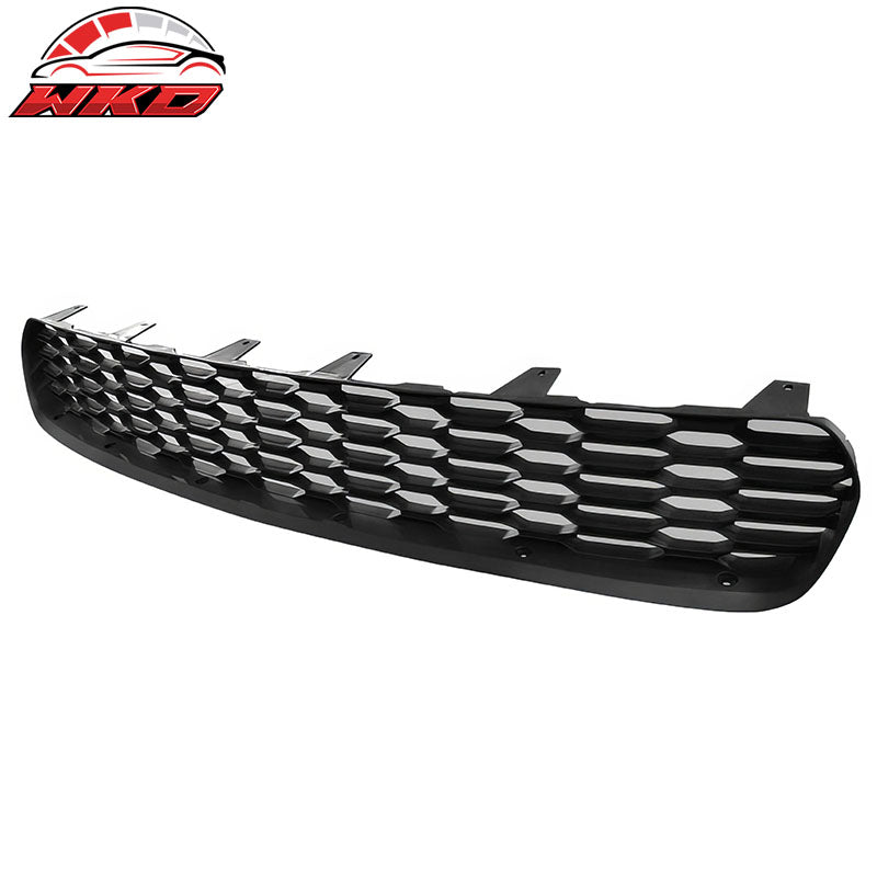 Fits 15-23 Charger SRT Upper Lower Grilles Front Bumper Cover W/ Yellow Lip - PP