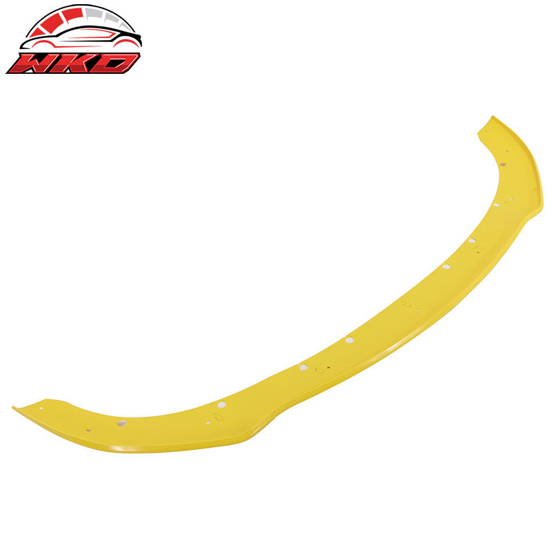 For 15-23 Charger SRT Upper Lower LED Grille Front Bumper Cover W/ Yellow Lip PP