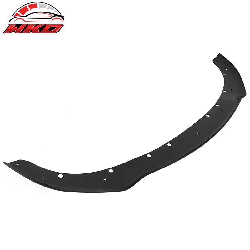 Fits 15-23 Charger SRT Upper Lower Grille Bumper Cover W/ Matte Black Lip PP LED
