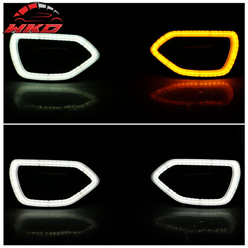 Fits 20-23 Charger SRT Widebody Performance LED Switchback Mesh Upper Grille ABS