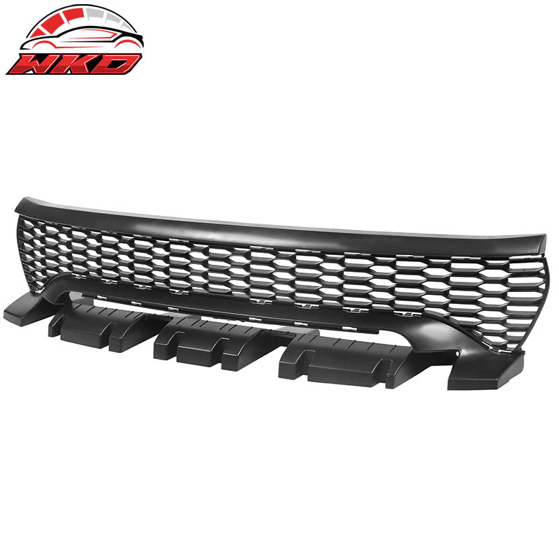 Fits 20-23 Charger Widebody Sedan OE Style Front Bumper Mesh Upper Lower Grilles