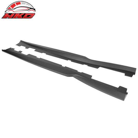 Wholesale 16-24 Chevrolet Camaro A Style 2PCS Side Skirts Extensions ABS Matte Black