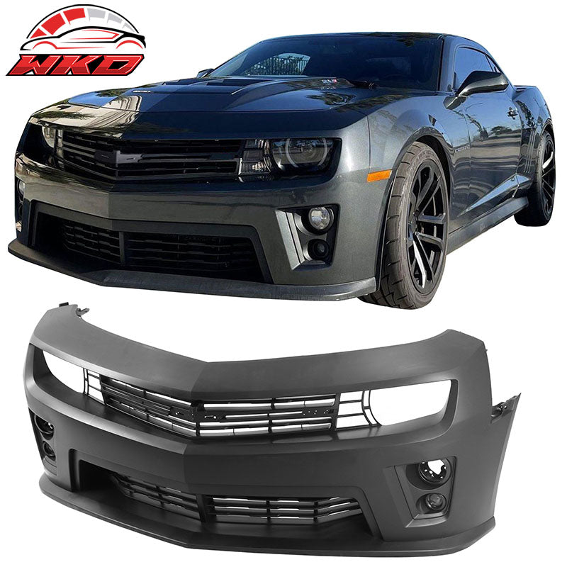 Wholesale 10-15 Chevy Camaro ZL1 Style Front Bumper Conversion Kit W/ Lip + Foglights