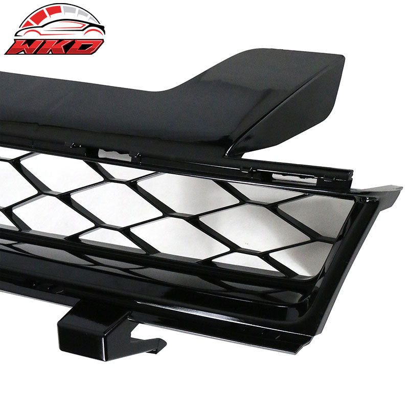 Fits 14-15 Chevy Camaro SS Style Unpainted Front Bumper Cover Fog Lights + Lip
