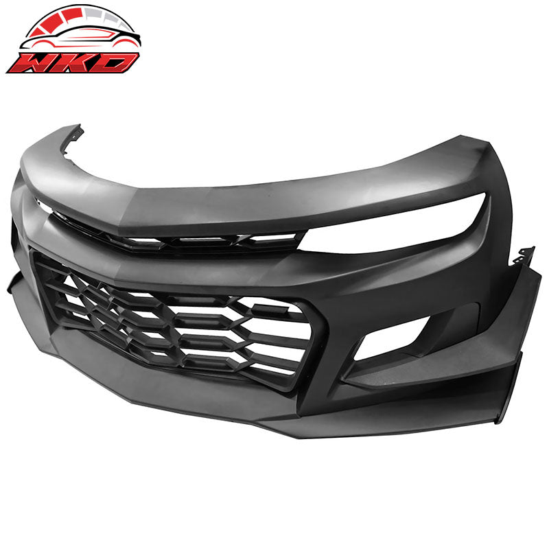 Fit 16-24 Chevrolet Camaro 1LE Style Front Bumper Cover + OE Style Rear Diffuser