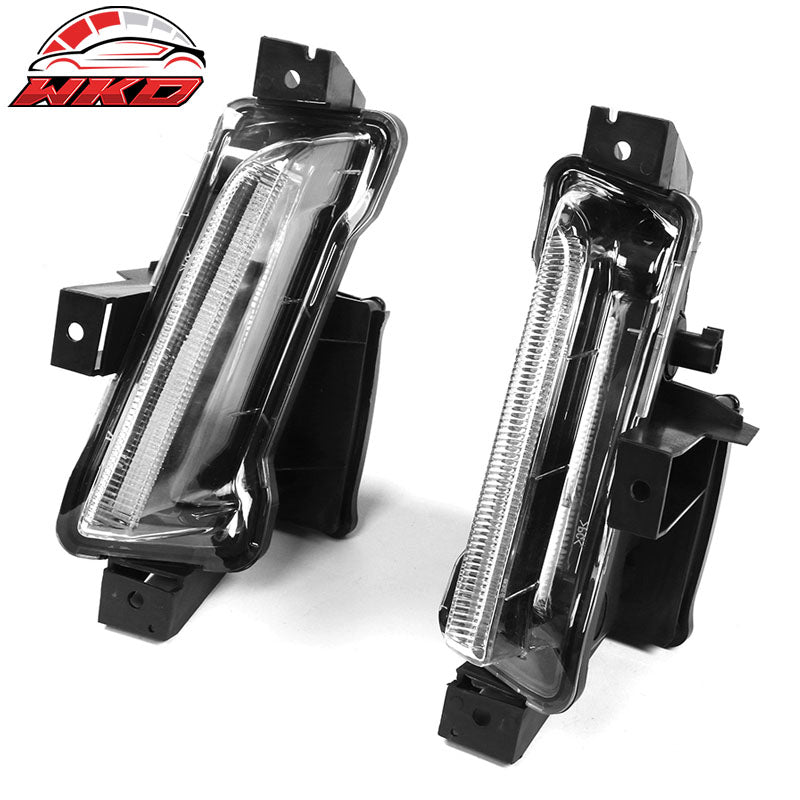 Fits 16-18 Chevy Camaro ZL1 Style Front Bumper Cover Turn Signal DRL Fog Lights