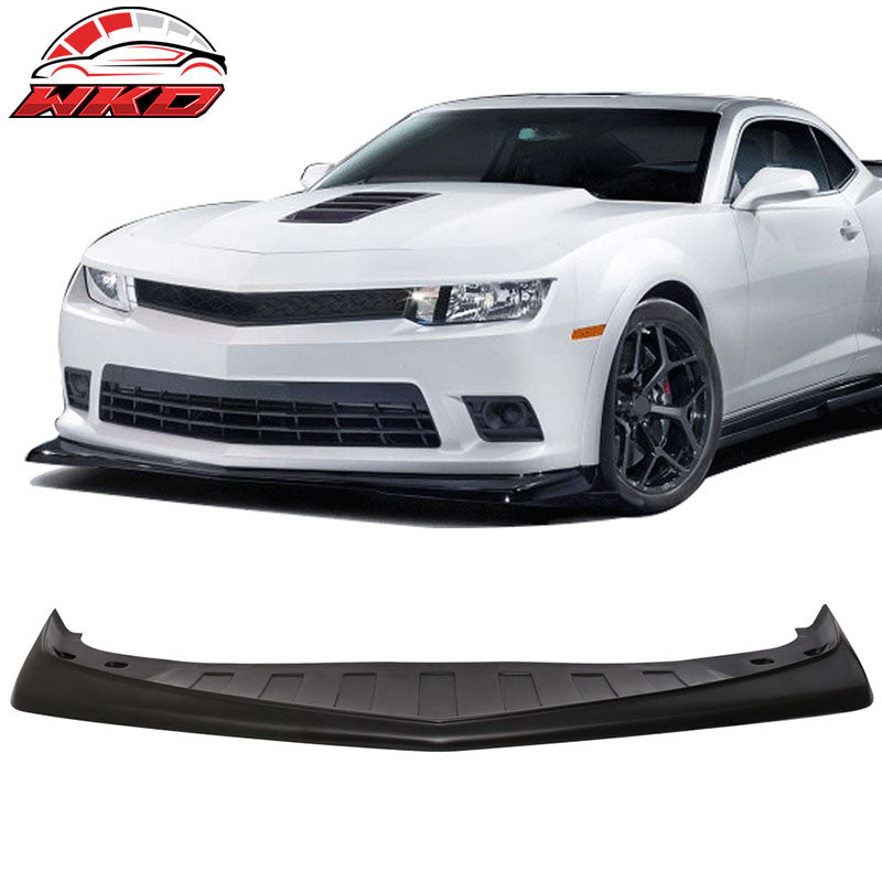 Fits 14-15 Chevrolet Camaro SS Style PP Front Bumper Cover W/Lip + Rear Diffuser