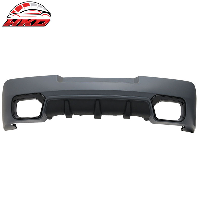 Fits 14-15 Chevrolet Camaro SS Style PP Front Bumper Cover W/Lip + Rear Diffuser