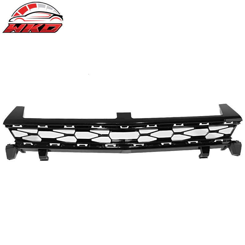 Fits 16-18 Chevy Camaro SS 50th Anniversay Front Bumper Upper Grille Black