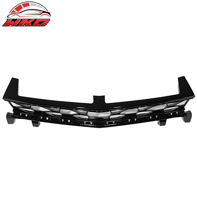 Fits 16-18 Chevy Camaro SS 50th Anniversay Front Bumper Upper Grille Black