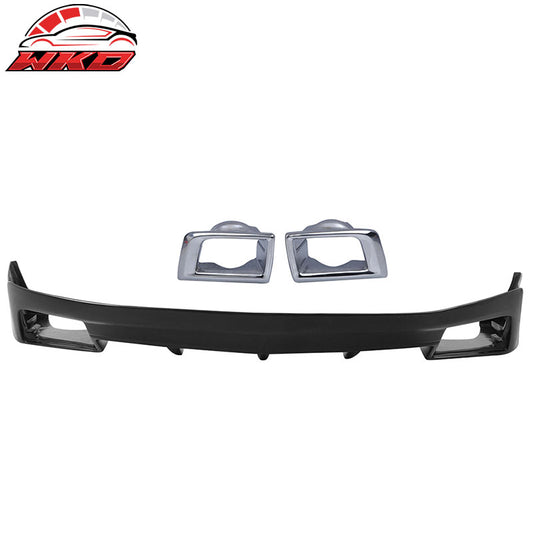 Wholesale 10-13 Chevy Camaro OE Style Rear Bumper Lip Diffuser & Muffler Tips