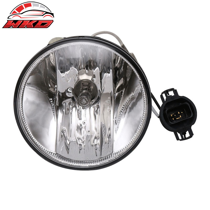 Fits 15-17 Colorado Front Fog Light Fog Lamp LH RH Pair H3 12V 20W Clear Lens