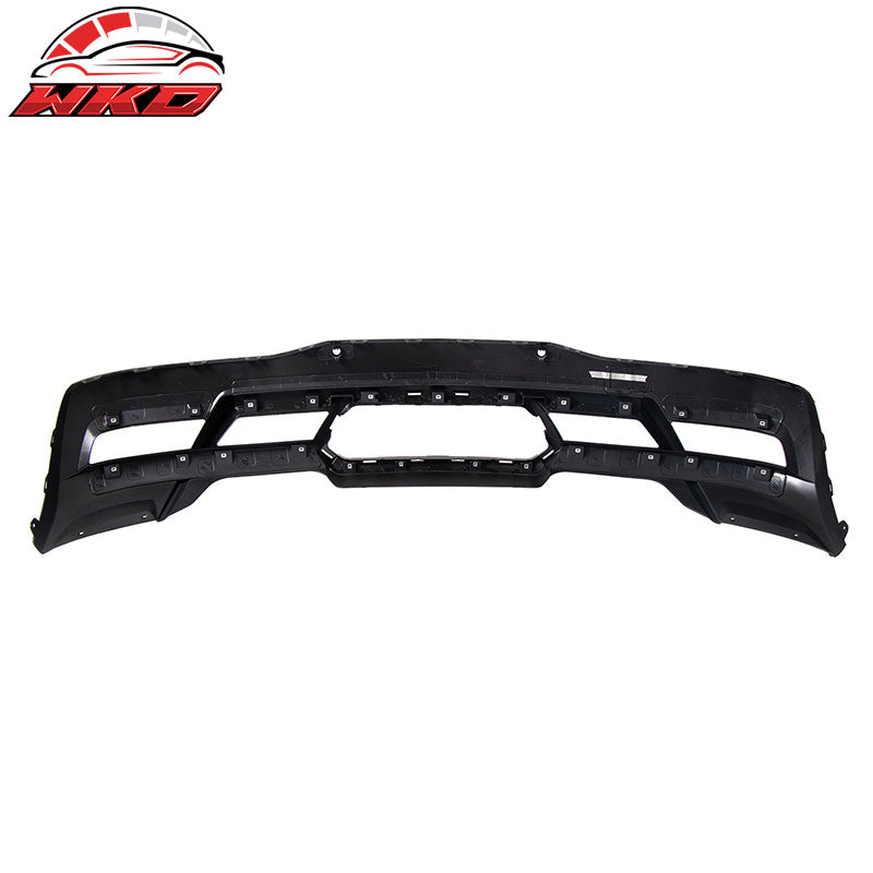 For 20-26 Chevy Corvette C8 Rear Diffuser Lip Silver Quad Exhaust Tip + Grille