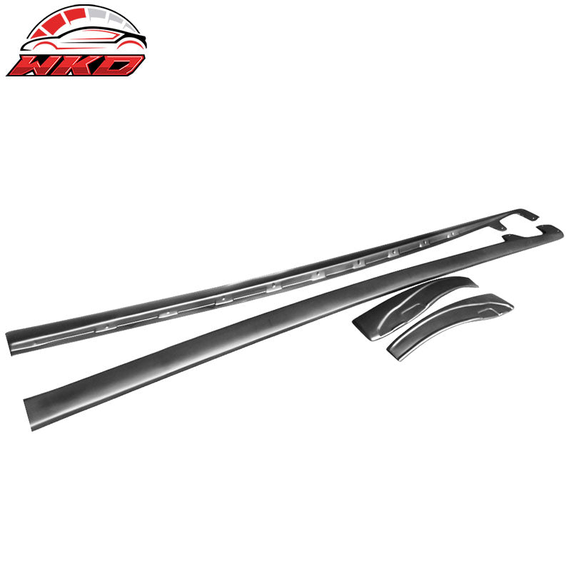Fits 05-13 Chevy Corvette C6 Z06 ZL1 Style Matte Black Side Skirts - PP