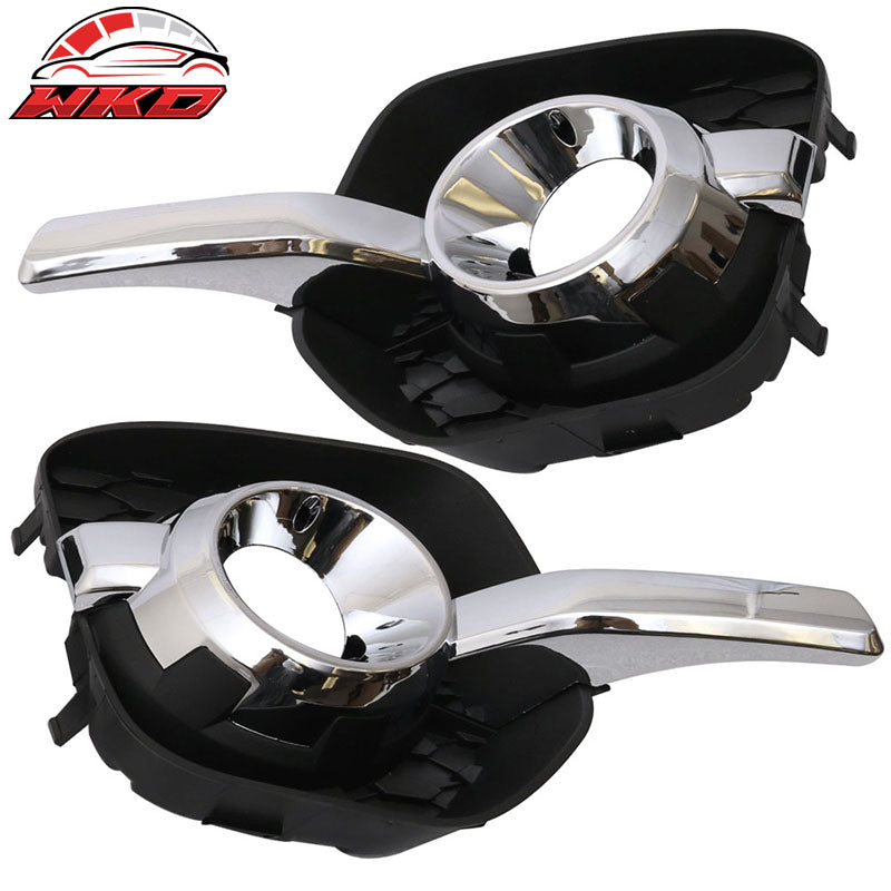 Fits 10-16 Chevy Equinox Front Bumper Projector Fog Lights Lamp H11 12V 55W Pair